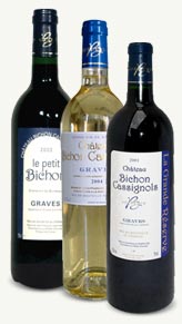 Boutique en ligne Château Bichon-Cassignols vin biologique
